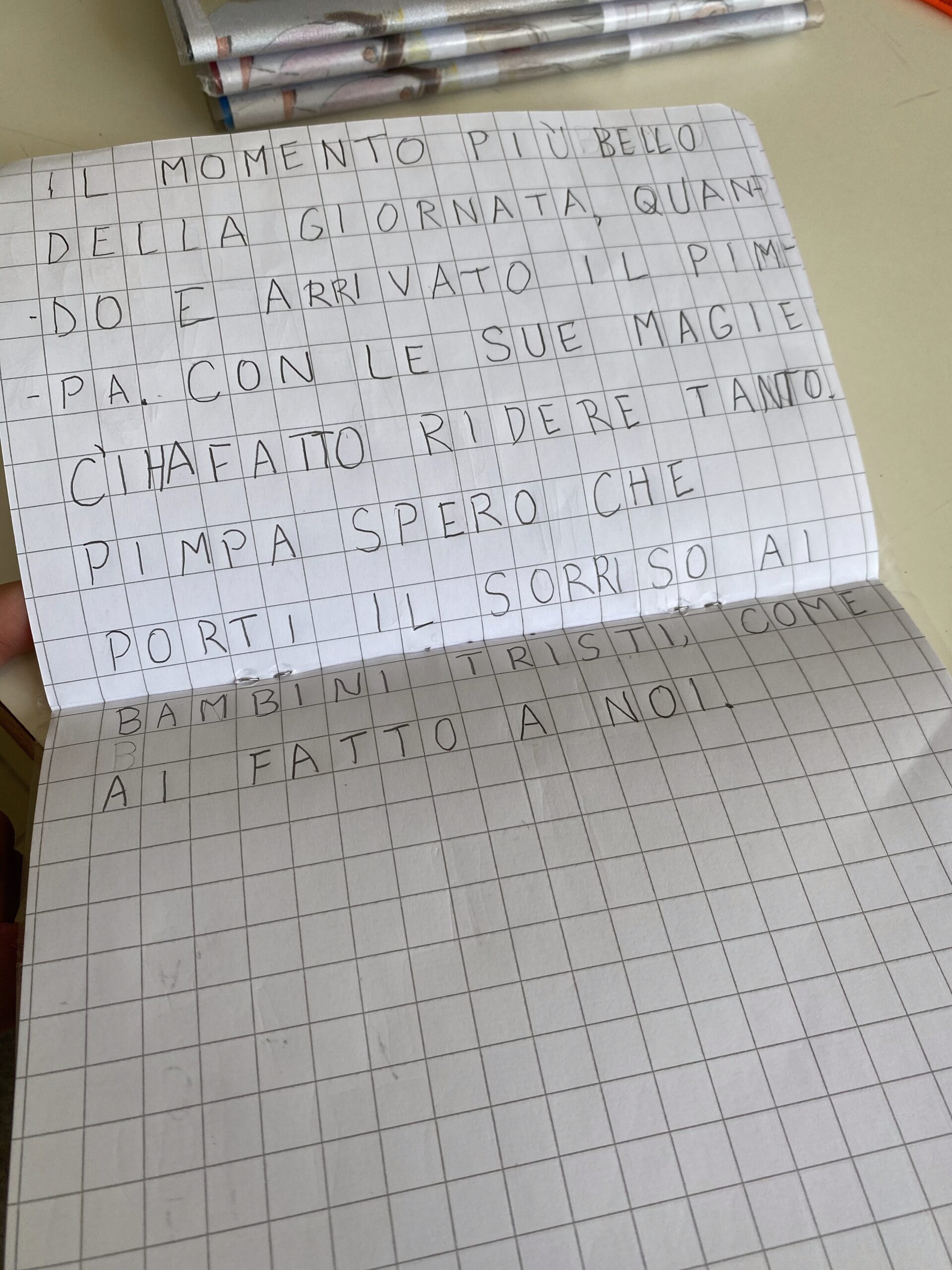 Scrittura spontanea (5)